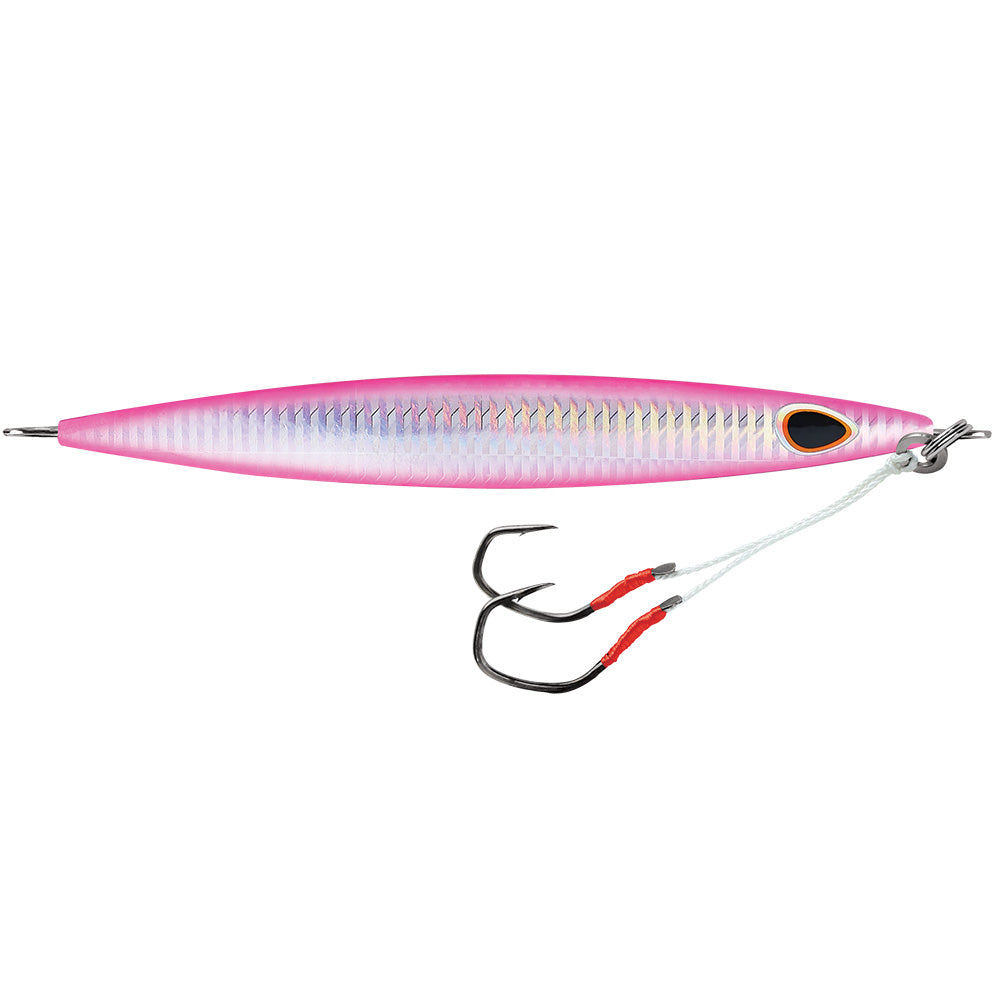 Williamson Kensaki 220 Jig - 6.75" - 7.75oz - Silver Pink Zebra