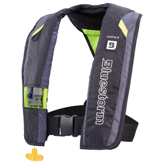 Bluestorm Stratus 35 Auto Type II Inflatable PFD - Hi-Vis