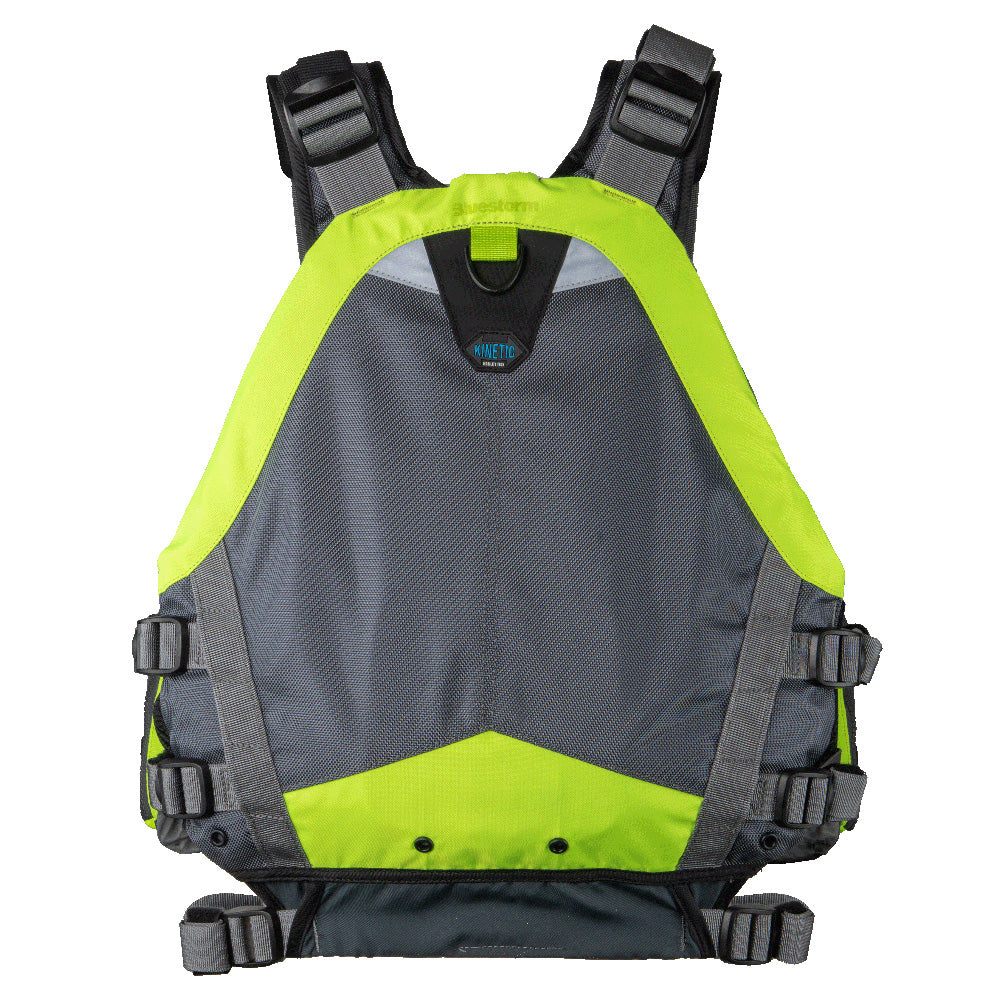 Bluestorm Kinetic Kayak Fishing Vest - Hi-Vis - L/XL