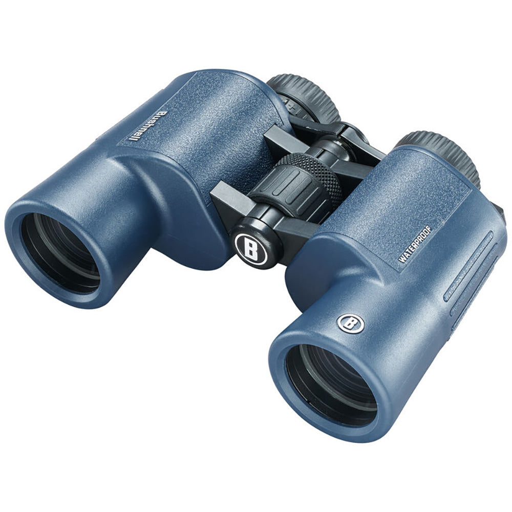 Bushnell 12x42mm H2O Binocular - Dark Blue Porro WP/FP Twist Up Eyecups