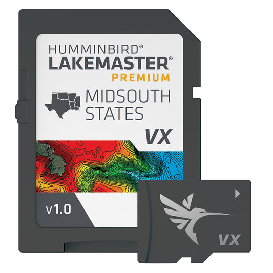 Humminbird LakeMaster VX Premium - Mid-South States